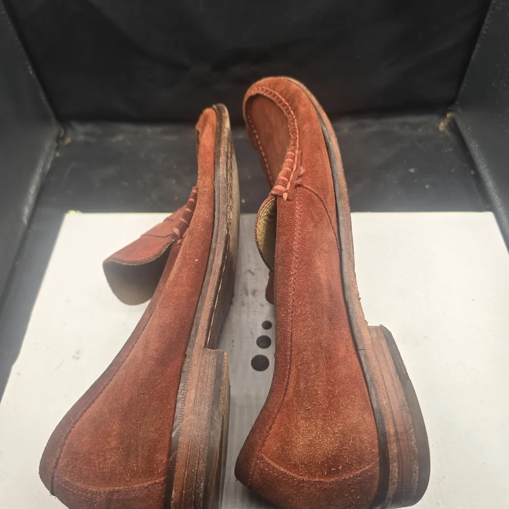 Cole Haan Men's Rust Suede Loafers‎